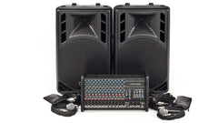 Carvin Audio RX1200L Series Powered Sound System Package