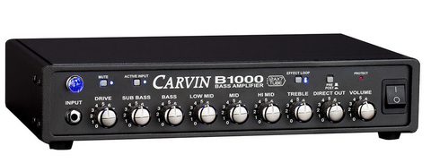 B1000 Bass Amp with Sub Bass Control