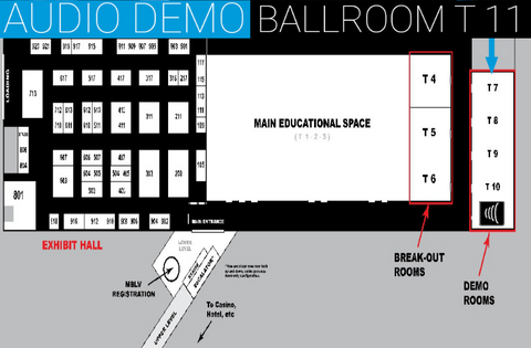 Audio Demo in Ballroom T11