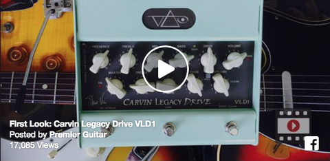 Premier Guitar's First Look Video Features the Legacy Drive Pedal