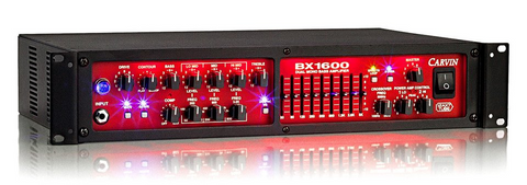 BX1600 bass amp head has high mid control