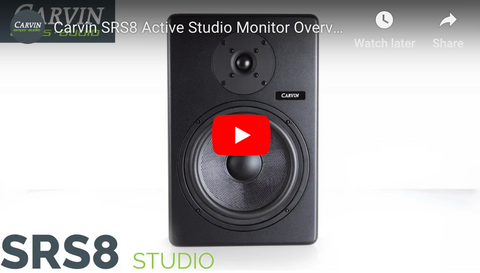 SRS8 Studio Reference Monitor Demo Video