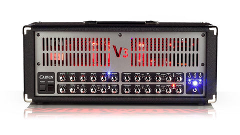 V3 100W 3 Channel All Tube Amp w/ LED Backlighting & Reverb