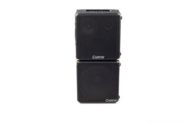 carvin mb1215 bass combo with MB12 and 115MBE bass extension cabinet