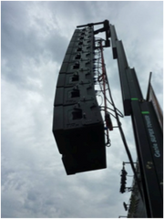 Flown line array