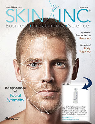 Airelle Skincare's Age Defying Facial Serum featured in Skin Inc Magazine