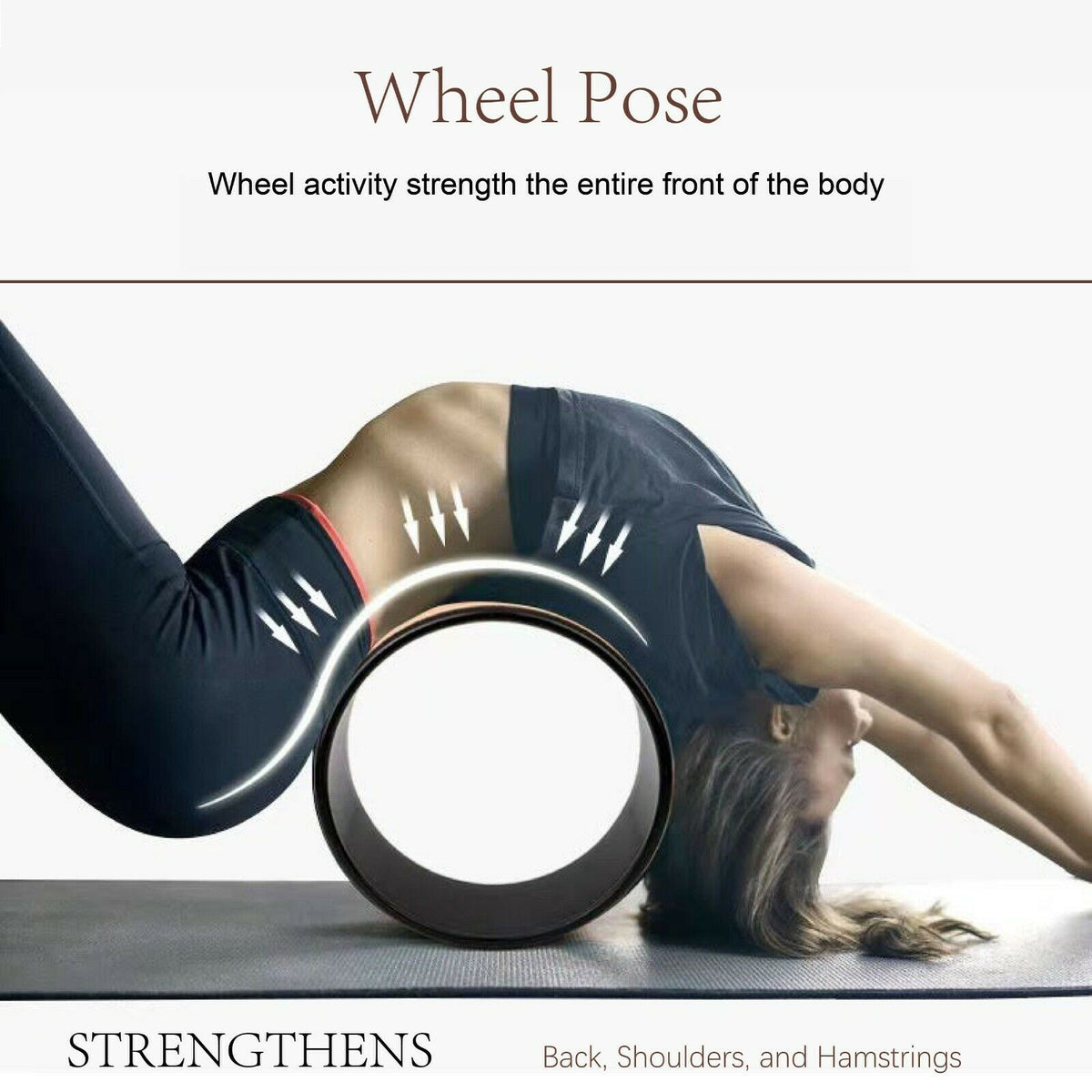 Yoga/Pilates Wheel 130mm x 330mm – ZenRetreat