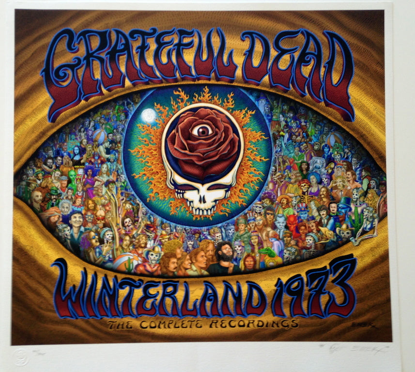 GRATEFUL DEAD WNTERLAND 1973 EMEK – Off The Wall Posters