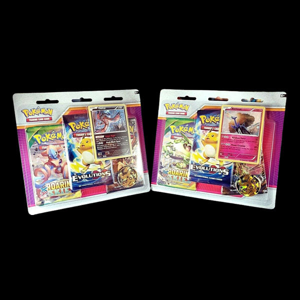 Coin Pokemon TCG Evolutions Blister Pack Yveltal Promo 3 Booster Packs 