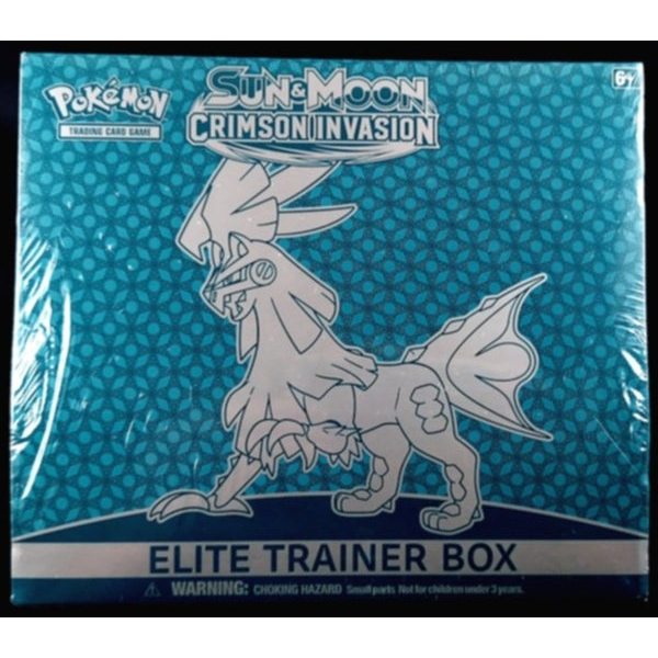 Pokemon Sun & Moon Crimson Invasion Elite Trainer Box *SEALED* New! TCG 