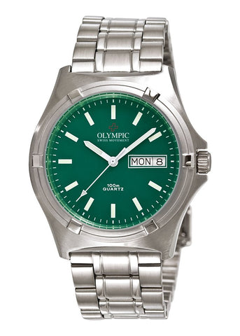 Olympic Gents Green 12 Index Dial  100M 29965S