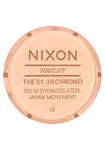 Nixon 51-30 Chrono Rose Gold Watch - A083 897-00