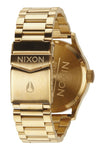 Nixon Sentry Stainless Steel Gold Black Watch - A356 510-00