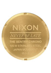 Nixon Sentry Chrono Gold Watch - A386 502-00