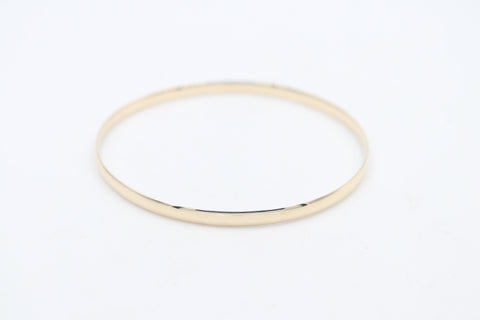 9ct Yellow Gold Gold Solid Bangle