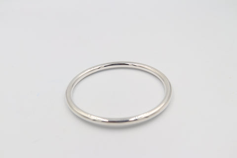 Sterling Silver Full Round Bangle