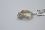 10K White Gold Diamond  Set ring with 1 carat of Diamonds with Eternity