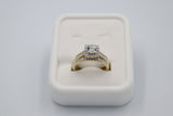 10K White Gold Diamond  Set ring with 0.50 carat of Diamonds with Eternity