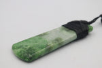 New Zealand Haast Greenstone Polished Toki carved by Mike Jennings