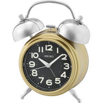 Seiko Bedside Bell Alarm Clock QHK051-F