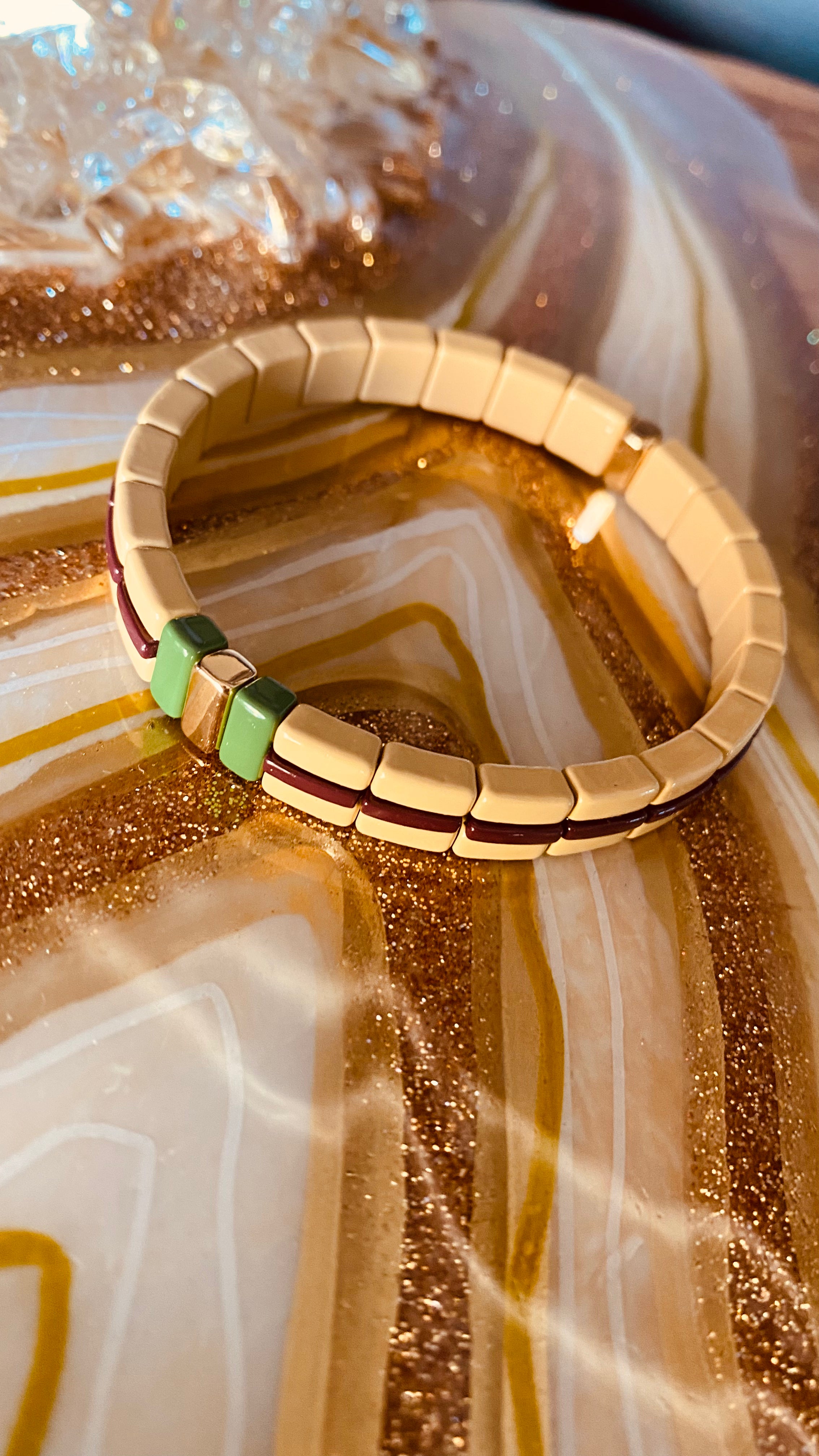 Brown Line Bracelet