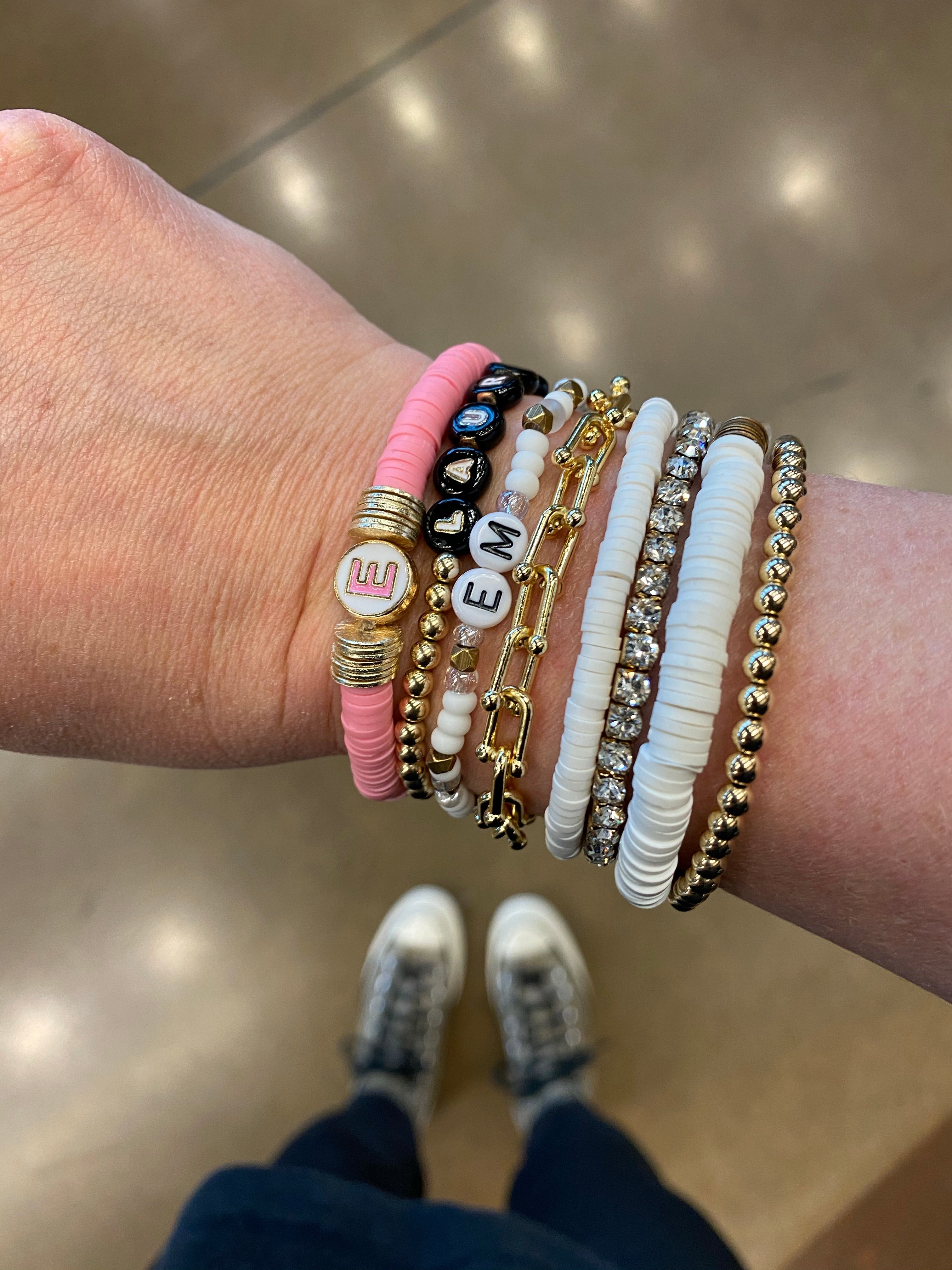Neutral Seed Bracelet