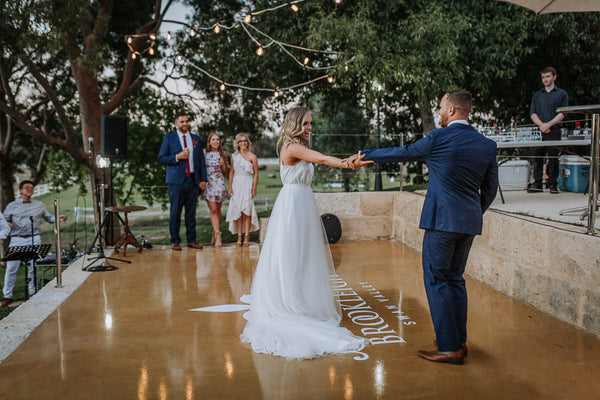 the dance floor at Brookleigh Estate