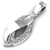 Embellished Round Diamonds 0.45CT Fashion Pendant