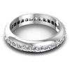 Round Diamonds 1.10CT Eternity Ring in 14KT Rose Gold