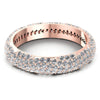 Round Diamonds 1.25CT Eternity Ring in 18KT Rose Gold