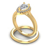 Bridal Sets 0.55-1.70CT Round & Pear Cut Diamonds