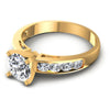 Round Diamonds 1.00CT Engagement Ring in 14KT Rose Gold