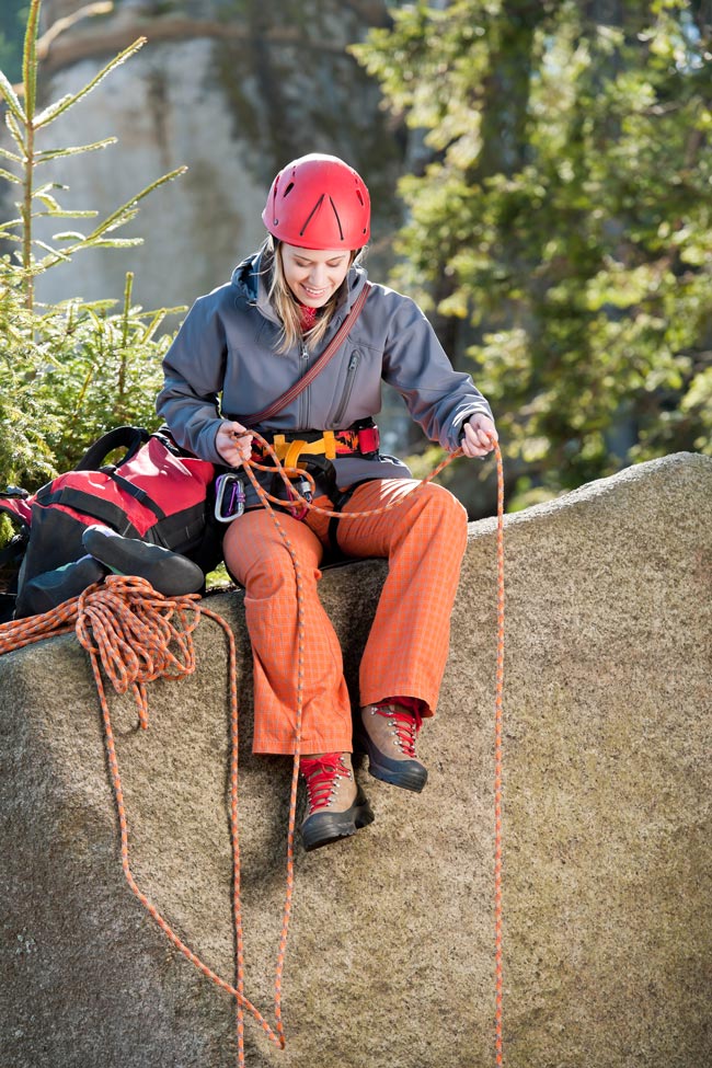 Verficare corzi alpinism