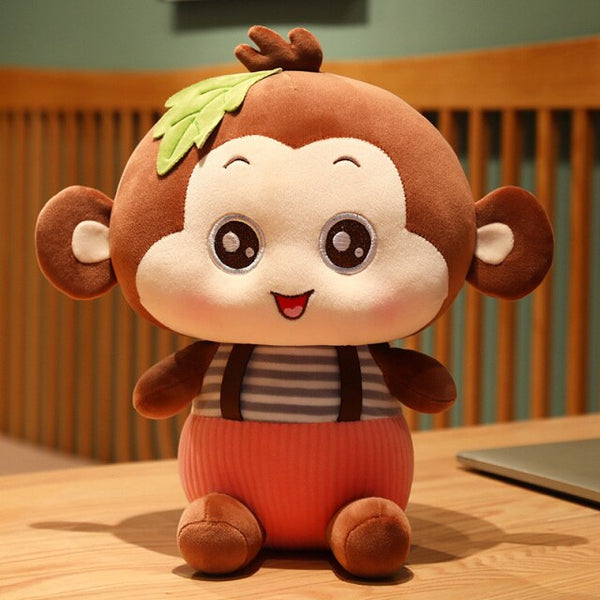 Kawaii Sitting Monkey Plush Toys