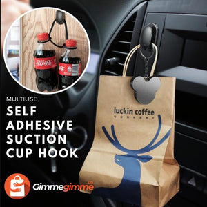 Multiuse Self Adhesive Suction Cup Hook