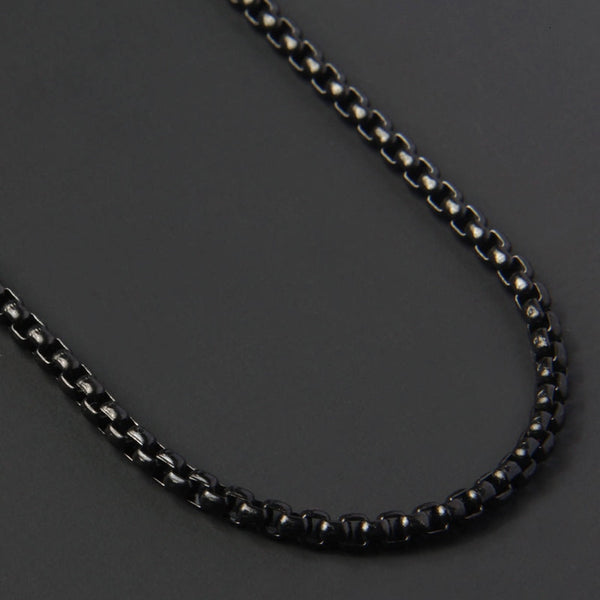 2020 Fashion New Figaro Chain Necklace Men Stainless Steel Gold Color Long Necklace