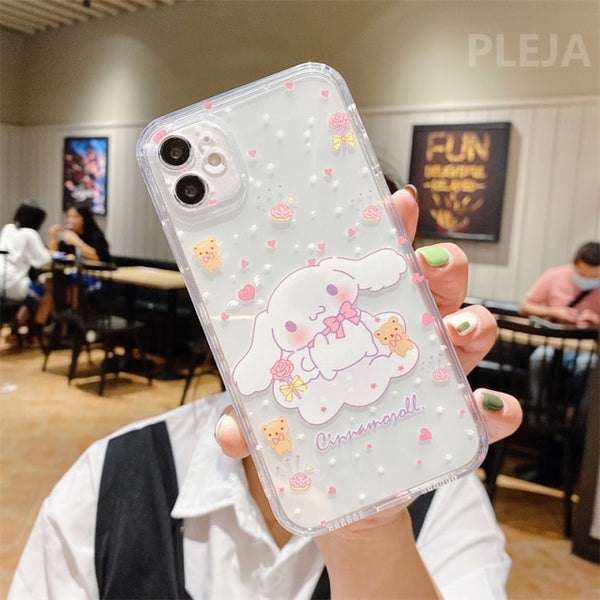 Cute Ornaments Side Frame Print Phone Case For iphone