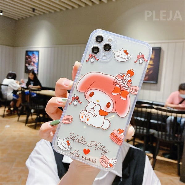 Cute Ornaments Side Frame Print Phone Case For iphone
