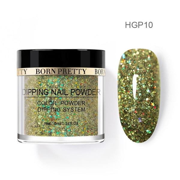 BORN PRETTY  Dip Nail Powders Gradient Dipping Glitter Decoration Lasting than UV Gel Natural Dry Without Lamp Cure