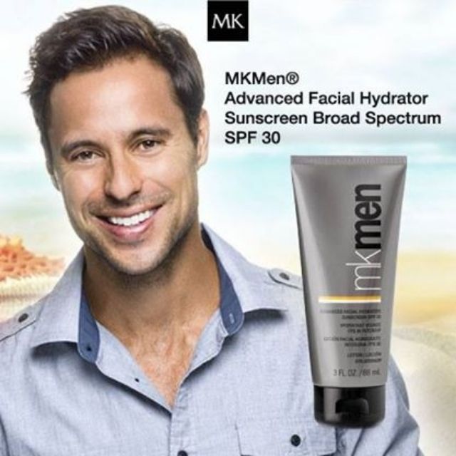 mkmen advanced facial hydrator sunscreen spf 30