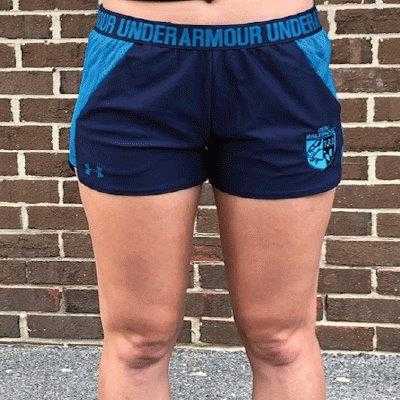 navy blue under armour shorts