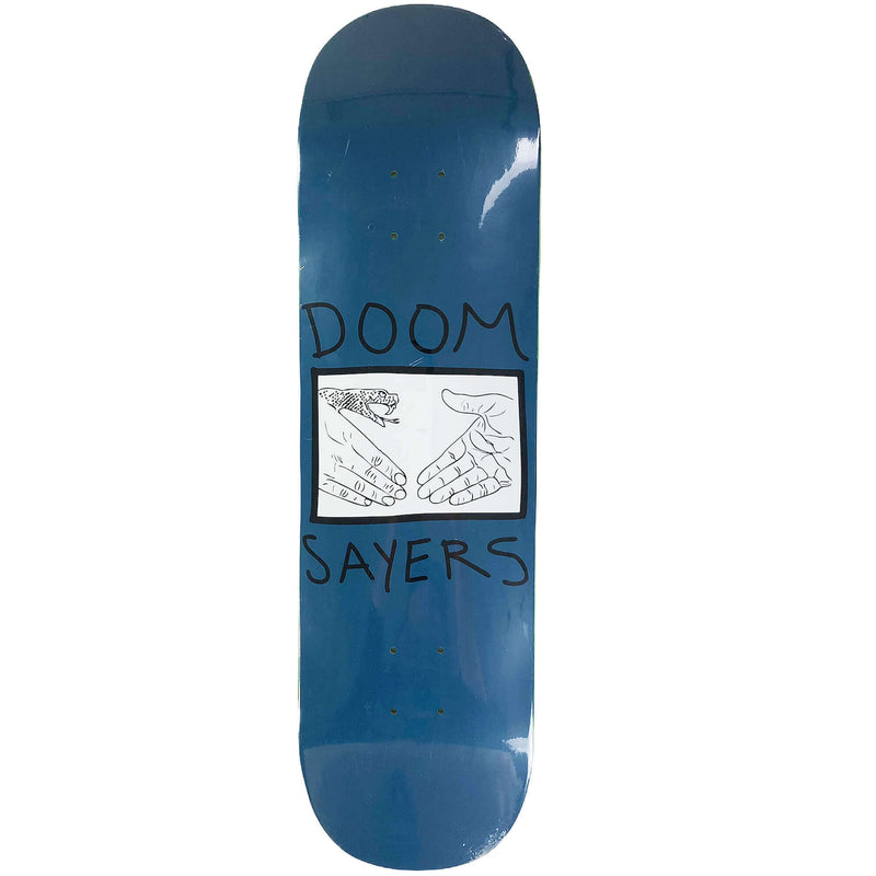 Doomsayers Snake Shake Skateboard Deck Blue 8.5"