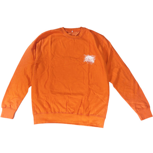 Heroin Skateboards Roots Crew Sweater Orange