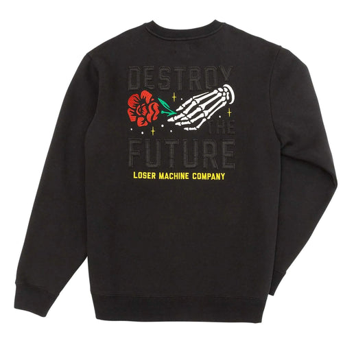 Loser Machine Gomez Crew Neck Sweatshirt Black