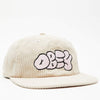 OBEY Token Cord Snapback Cap Unbleached