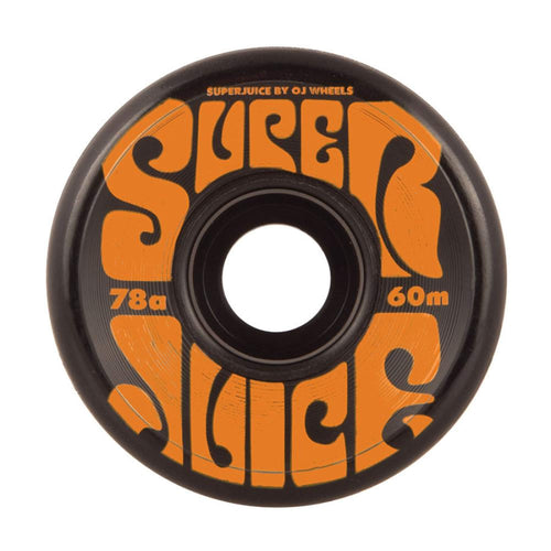 OJ Super Juice Soft Wheels Black 78a 60mm