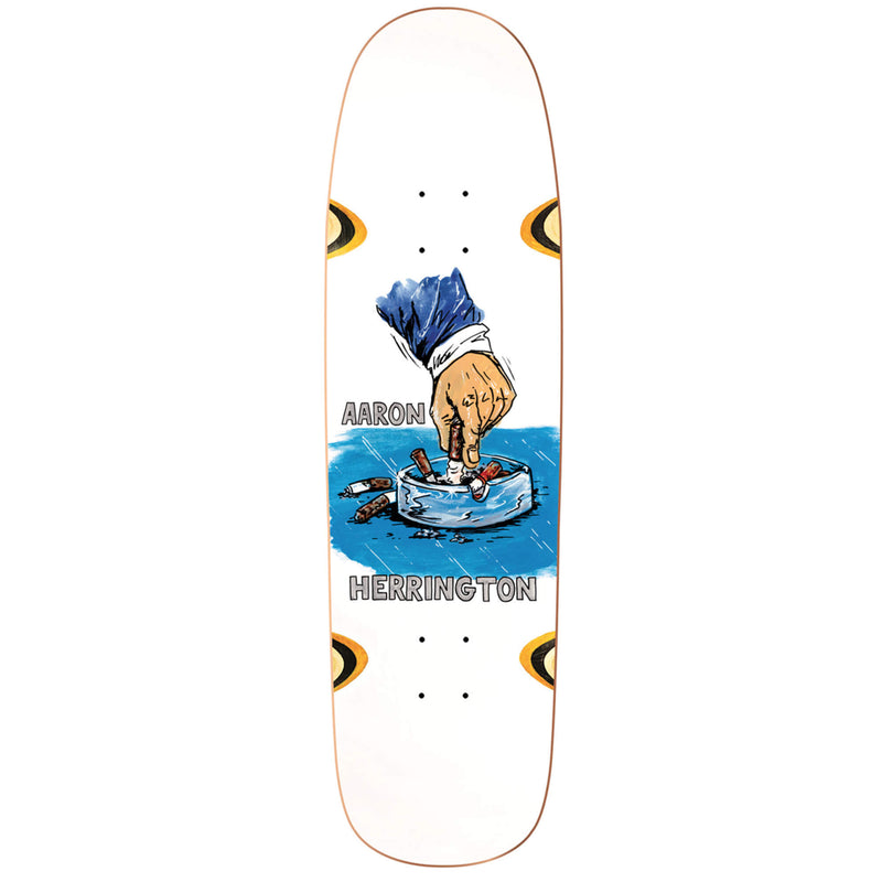 Polar Aaron Herrington Chain Smoker Skateboard Deck P9 WW 8.625"