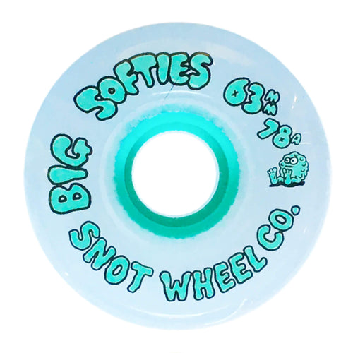 Snot Big Softies 78A Skateboard Wheels 63mm