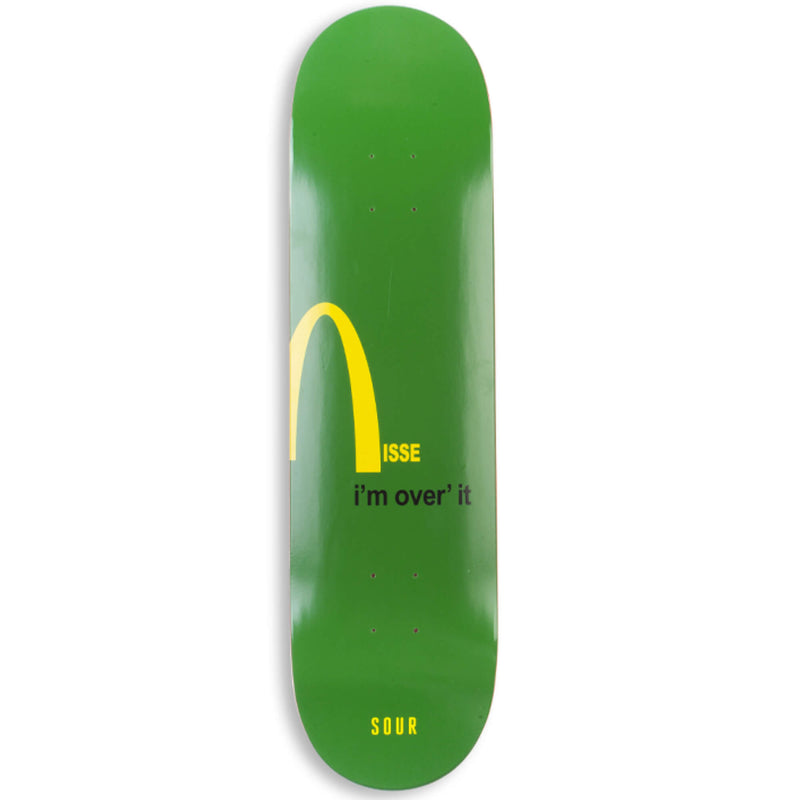 Sour Solution Nisse Over It Skateboard Deck 8.375" Green