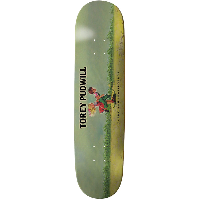 Thank You Torey Pudwill Doing Thangs Skateboard Deck 8.25"